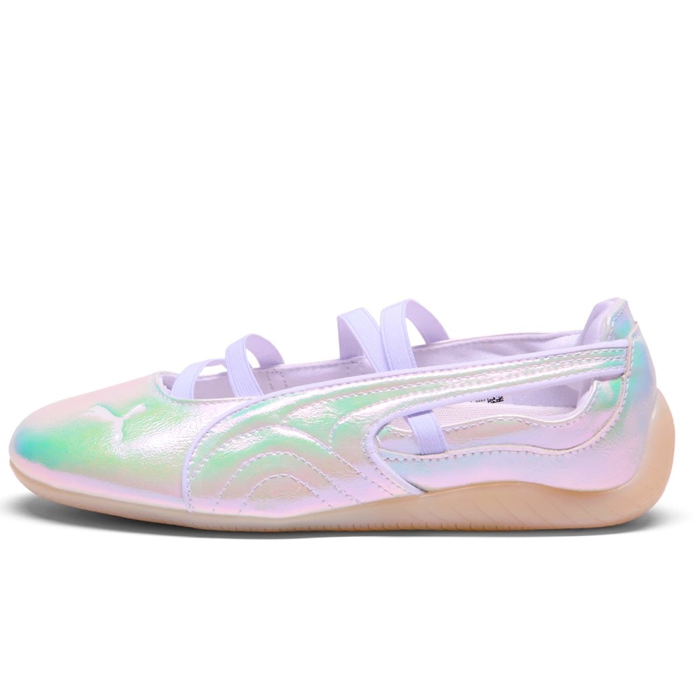🌈🤍 PUMA SPEEDCAT BALLET PEARLIZED WHITE 🤍🌈 - Picture 3 of 5